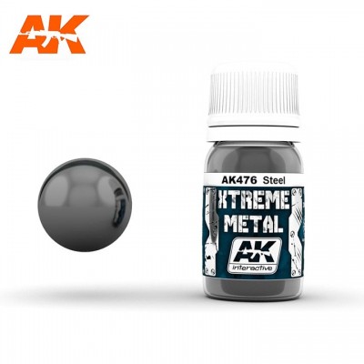 [�˾���ũ] CAK476 [AK interactive] [35ml]CAK476 XTREME METAL STEEL