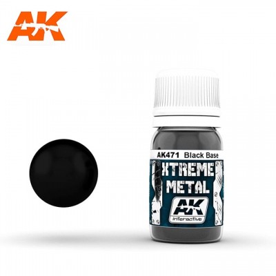 [�˾���ũ] CAK471 [AK interactive] [35Ml]CAK471 XTREME METAL BLACK BASE