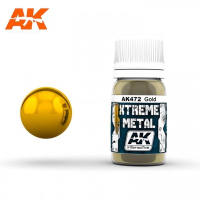 [�˾���ũ] CAK472 [AK interactive] [35ml]CAK472 XTREME METAL GOLD