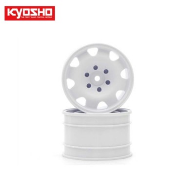 �˾���ũ KYOTH246W [KYOSHO] 8SP Wheel 50mm (White/2pcs/Optima Mid)
