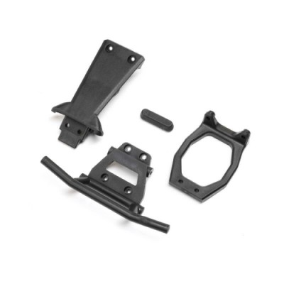 [˾ũ] LOS231086 [TEAM LOSI] Front Bumper, Brace, Skid Plate: Hammer Rey