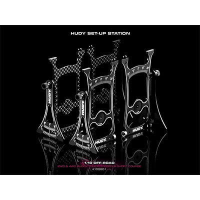 [˾ũ] 108901 [HUDY] SET-UP STATION FOR 1/10 OFF-ROAD CARS