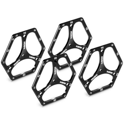 [�˾���ũ] 108970 [HUDY] Alu Set-Up Wheel for 1/10 Off-Road