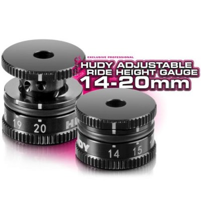 [�˾���ũ] 107740 [HUDY] 107740 Adjustable Ride Height Gauge 14-20mm