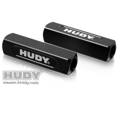[�˾���ũ] 107701 [HUDY] 107701 CHASSIS DROOP GAUGE SUPPORT BLOCKS (20 MM) FOR 1/8 (2)