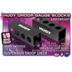 [HUDY] 107704 CHASSIS DROOP GAUGE SUPPORT BLOCKS 30MM FOR 1/8 OFF-ROAD - LW (2)