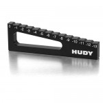 [HUDY] 107717 CHASSIS DROOP GAUGE 0 TO -13 MM FOR 1/8 OFF-ROAD & TRUGGY