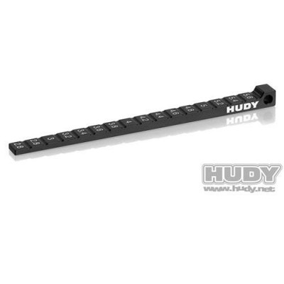 [�˾���ũ] 107718 [HUDY] 107718 RIDE HEIGHT GAUGE STEPPED 1/10 & 1/12 PAN CARS