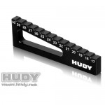 [HUDY] 107720 CHASSIS RIDE HEIGHT GAUGE 17MM TO 30MM FOR 1/8 & 1/10 OFF-ROAD