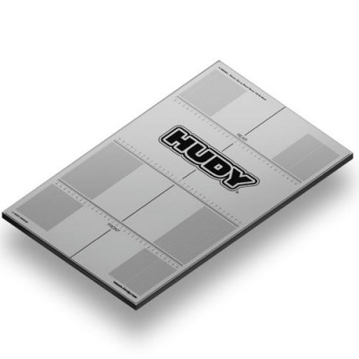 [�˾���ũ] 108560 [HUDY] PLASTIC SET-UP BOARD DECAL 331x545mm - 1/8 ON-ROAD