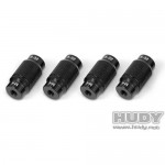 [HUDY] 108960 ALU NUT FOR 1/10 OFF-ROAD SET-UP SYSTEM (4)