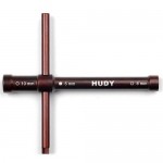 [HUDY] 107581 WRENCH-GLOWPLUG / CLUTCHNUT 10 MM - LONG