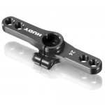 [HUDY] 293442 ALU CLAMP THROTTLE SERVO HORN - HITEC - OFFSET - 2-HOLE - 24T