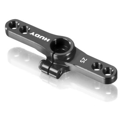 [�˾���ũ] 293443 [HUDY] 293443 ALU CLAMP THROTTLE SERVO HORN - FUTABA, SAVX - OFFSET - 2-HOLE - 25T