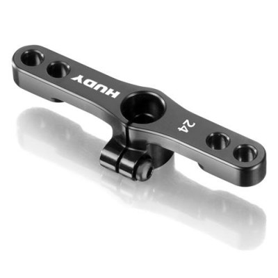 [�˾���ũ] 293445 [HUDY] 293445 ALU CLAMP THROTTLE SERVO HORN - HITEC - 2-HOLE - 24T