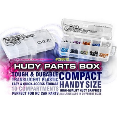 [�˾���ũ] 298012 [HUDY] 298012 Parts Box - 10-Compartments - 132 x 62mm (�޵� ���� ��Ʈ �ڽ�)