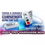[HUDY] 298016 Tiny Hardware Box - 4-Compartments - 88 x 30mm (�޵� ���� ��Ʈ �ڽ�)