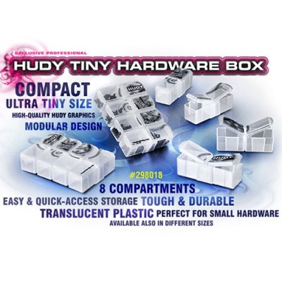 [�˾���ũ] 298018 [HUDY] 298018 Tiny Hardware Box - 8-Compartments - 97 x 69mm (�޵� ���� ��Ʈ �ڽ�)
