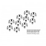 [HUDY] 296510 ALU COUNTERSUNK SHIM (10)