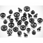[HUDY] ALU ULTRA-LIGHT PINION GEAR - HARD COATED - 22T / 48