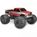 [J-CONCEPTS] JConcepts 1988 Chevy Silverado Extended Cab Monster Truck Body (Clear)