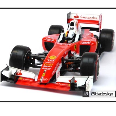 [˾ũ] BDF1-T6C [BITTY DESIGN] F1 Type-6C 1/10 Clear body, Light Weight