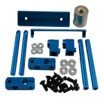 [DETAILS TECH] (ڼ ٵ Ʈ) Aluminum Magnetic Body Mount (Blue)