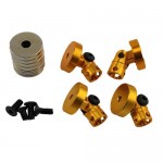 [DETAILS TECH] (ڼ ٵ Ʈ) Aluminum Magnetic Body Mount (Gold)