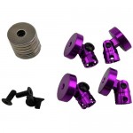 [DETAILS TECH] (ڼ ٵ Ʈ) Aluminum Magnetic Body Mount (Purple)