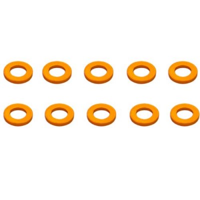 [˾ũ] AM-020059 [ARROW MAX] Alu Shims 4 x 7 x 1 Orange (10)