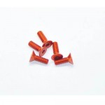 [ARROW MAX] Alu Screw allen countersunk M4x12 Orange (7075) (5)