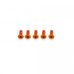 [ARROW MAX] Alu Screw allen countersunk M3x8 Orange (7075) (5) (÷Ʈ)