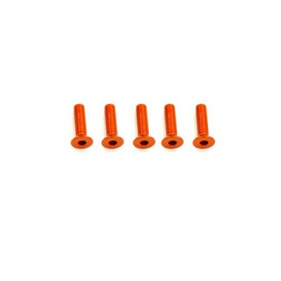 [˾ũ] AM-14CS3012-O [ARROW MAX] Alu Screw allen countersunk M3x12 Orange (7075) (5) (÷Ʈ)
