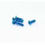 [ARROW MAX] Alu Screw allen roundhead M3x8 Blue (7075) (5)