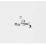 [ARROW MAX] Alu Screw allen roundhead M3x8 Silver (7075) (5)