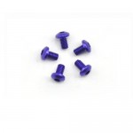 [ARROW MAX] Alu Screw allen roundhead M3x5 Purple (7075) (5) (÷Ʈ)