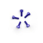 [ARROW MAX] Alu Screw allen cilinder head M3x8 Purple (7075) (5)