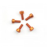 [ARROW MAX] Alu Screw allen cilinder head M3x8 Orange (7075)