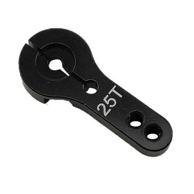 �˾���ũ DTSH06001G [DETAILS TECH] Clamping Aluminum RC Servo Horns - 25T (Black)