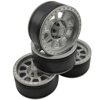 [�˾���ũ] DTCW01903D [DETAILS TECH] 01903D(4PCS �Ѵ��, ��Ż ���� ��) 1.9 Aluminum Beadlock Crawler Wheels 4pcs