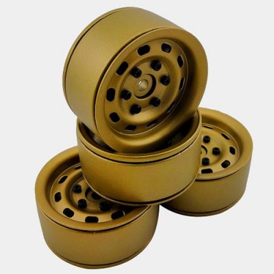 [�˾���ũ] DTCW01906A [DETAILS TECH] 01906A(4PCS �Ѵ��, ��Ż ���� ��, ���) 1.9 Aluminum Beadlock Crawler Wheels 4pcs