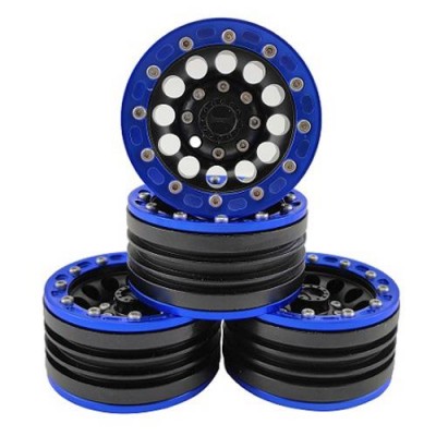 [�˾���ũ] DTCW02001 [DETAILS TECH] 02001(4PCS �Ѵ��, ��Ż ���� ��, ����) 1.9 Aluminum Beadlock Crawler Wheels 4pcs