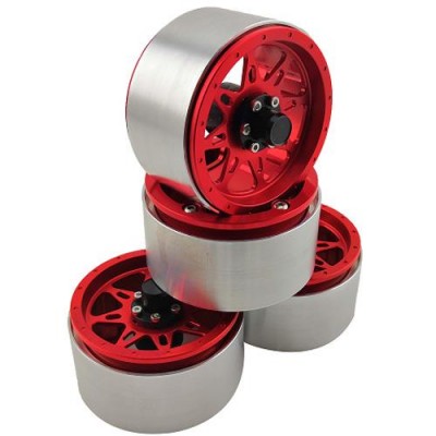 [�˾���ũ] DTCW02205A [DETAILS TECH] 02205A(4PCS �Ѵ��, ��Ż ���� ��, ����) 2.2 Aluminum Beadlock Crawler Wheels 4pcs - Octagonal