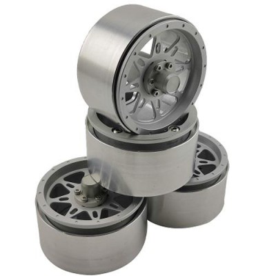 [�˾���ũ] DTCW02205B [DETAILS TECH] 02205B(4PCS �Ѵ��, ��Ż ���� ��, �ǹ�) 2.2 Aluminum Beadlock Crawler Wheels 4pcs - Octagonal