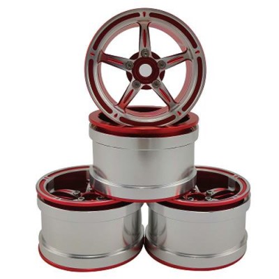 [�˾���ũ] DTCW22001A [DETAILS TECH] 22001A(4PCS �Ѵ��, ��Ż ���� ��) 2.2 Aluminum Beadlock Crawler Wheels 4pcs