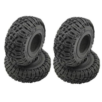 [�˾���ũ] DTPA02007 [DETAILS TECH] (4 PCS �Ѵ��, �������� ���� ��Ÿ��) Crawler Tires with Foams for 1.9