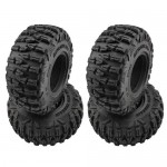 [DETAILS TECH] (4 PCS �Ѵ��, �������� ���� ��Ÿ��) Crawler Tires with Foams for 2.2
