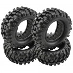 [DETAILS TECH] (4PCS, �Ѵ��, ��Ŭ, ������ Ÿ�̾�) Crawler Tires with Foams for 1.9 Wheels A 95x38mm