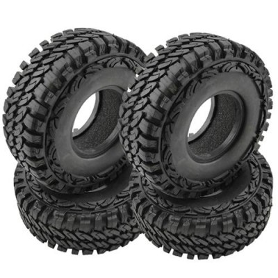 [�˾���ũ] DTPA02003 [DETAILS TECH] (4PCS, �Ѵ��, ��Ŭ, ������ Ÿ�̾�) Crawler Tires with Foams for 1.9 Wheels C 113x45mm 4pcs/set