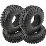 [DETAILS TECH] (4PCS, �Ѵ��, ��Ŭ, ������ Ÿ�̾�) Crawler Tires with Foams for 1.9 Wheels D 113x45mm 4pcs/set